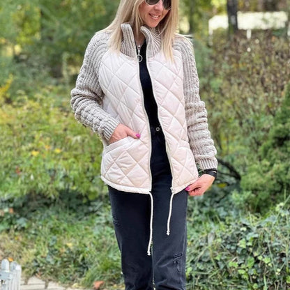 Elvya™ | Veste bouffante zippée